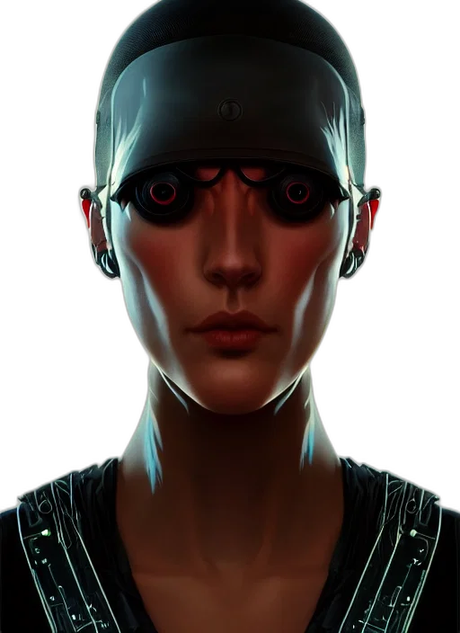 robot, face, mask, creature transparent PNG cut-out