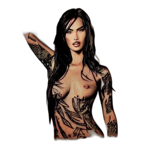 dress, comic book art, photorealistic, fantasy art transparent PNG cut-out