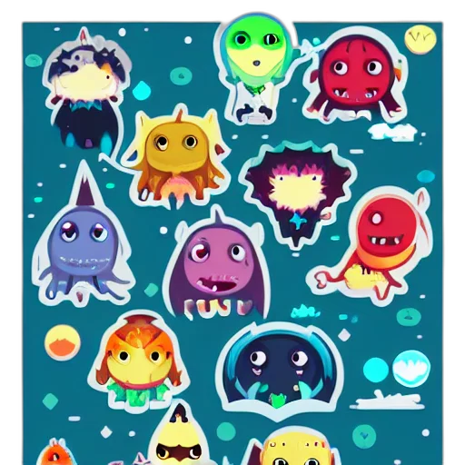 pixel art, concept art, anime, outer space transparent PNG cut-out