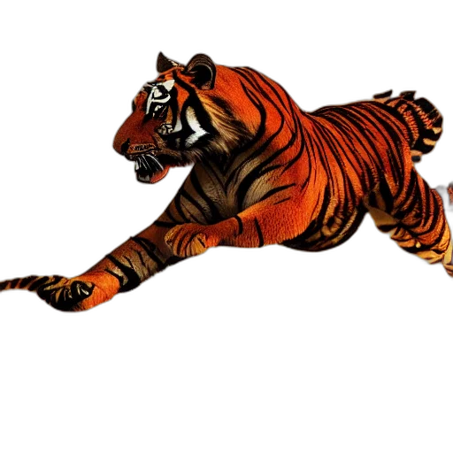 animal, creature, concept art, 3d render transparent PNG cut-out