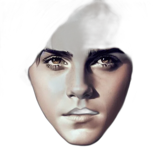 face, mask, robot, crown transparent PNG cut-out