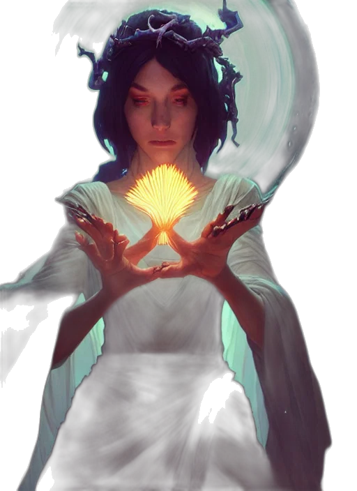 staff, fantasy art, concept art, pixel art transparent PNG cut-out