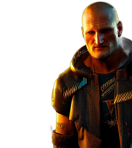jacket, cyberpunk, concept art, 3d render transparent PNG cut-out