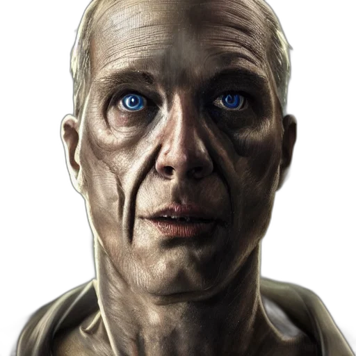 face, robot, mask, photorealistic transparent PNG cut-out