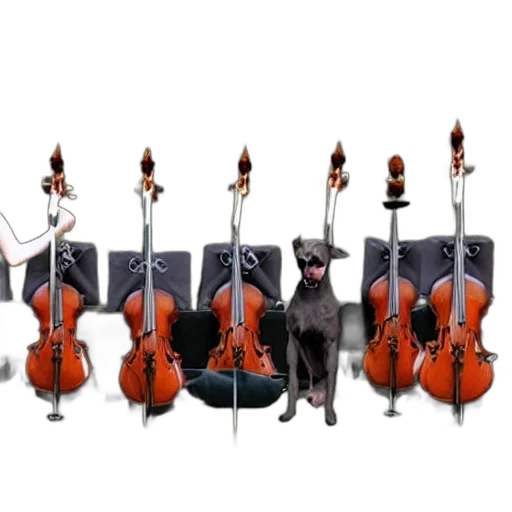 staff, animal, concept art, 3d render transparent PNG cut-out