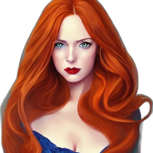 dress, face, hair, fantasy art transparent PNG cut-out
