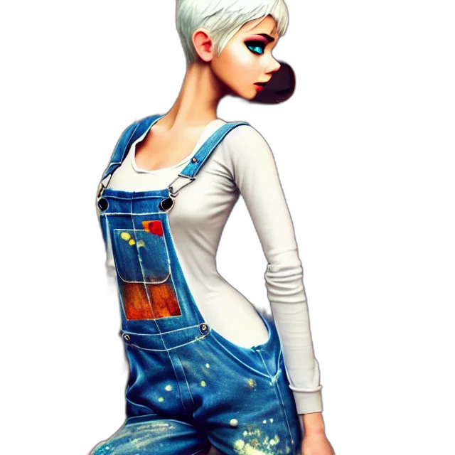 jacket, dress, concept art, 3d render transparent PNG cut-out