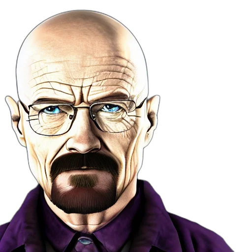 face, photorealistic, comic book art, 3d render transparent PNG cut-out