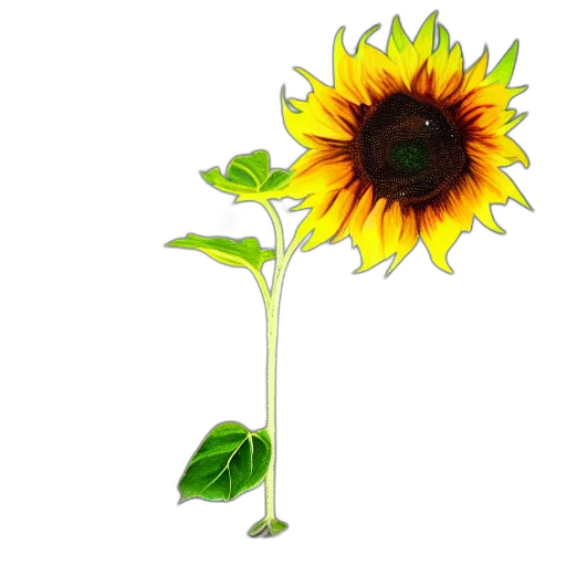 flower, staff, crown, weapon transparent PNG cut-out