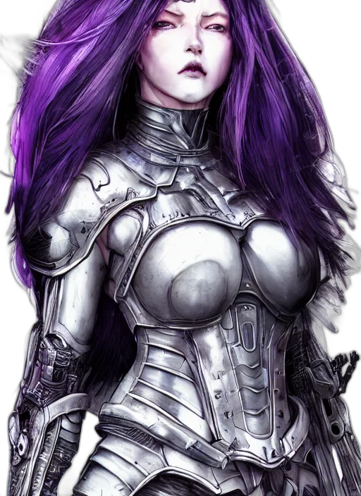 robot, hair, comic book art, fantasy art transparent PNG cut-out