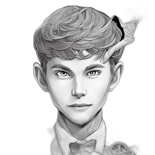face, staff, dragon, fantasy art transparent PNG cut-out