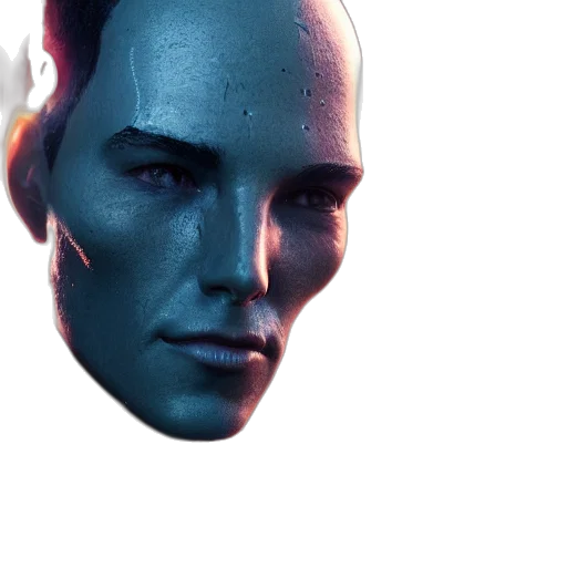 face, robot, mask, creature transparent PNG cut-out
