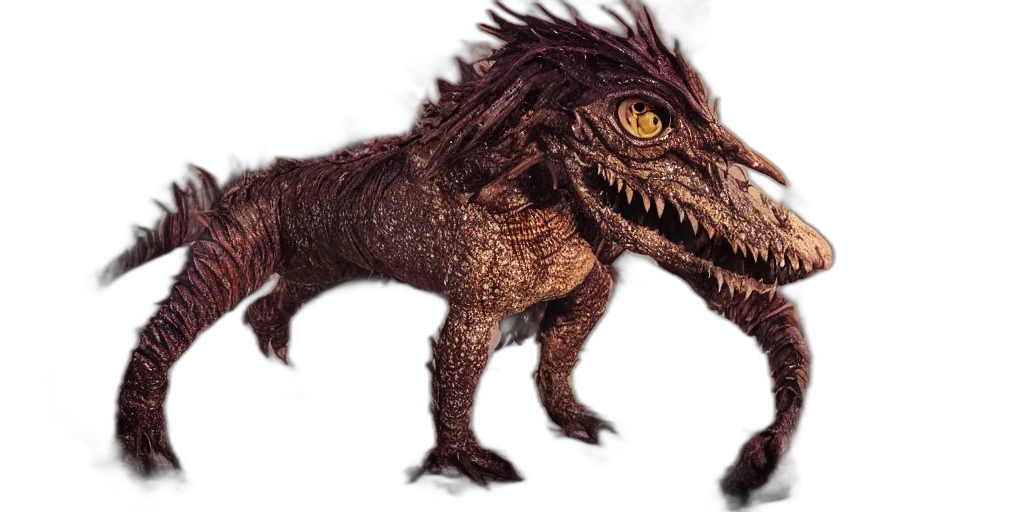 dragon, creature, animal, concept art transparent PNG cut-out