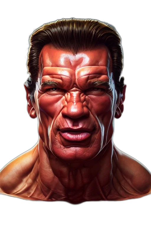 face, mask, photorealistic, comic book art transparent PNG cut-out