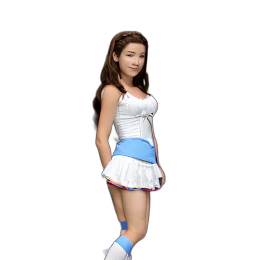 dress, robot, shoes, 3d render transparent PNG cut-out