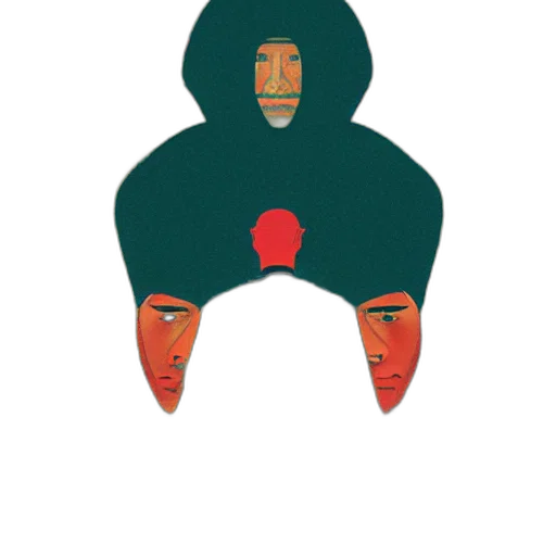 mask, face, crown, umbrella transparent PNG cut-out