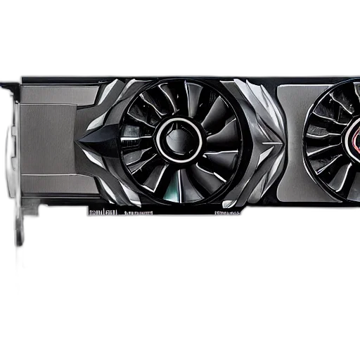weapon, 3d render, concept art, gpus transparent PNG cut-out