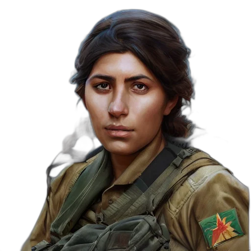 face, weapon, staff, concept art transparent PNG cut-out