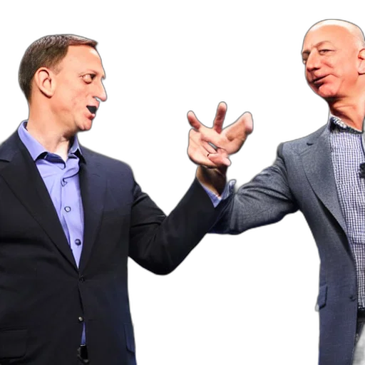 robot, peter, thiel, jeff transparent PNG cut-out