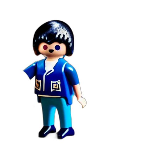staff, jacket, robot, 3d render transparent PNG cut-out