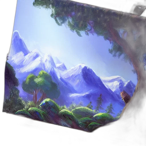 tree, dragon, sword, concept art transparent PNG cut-out