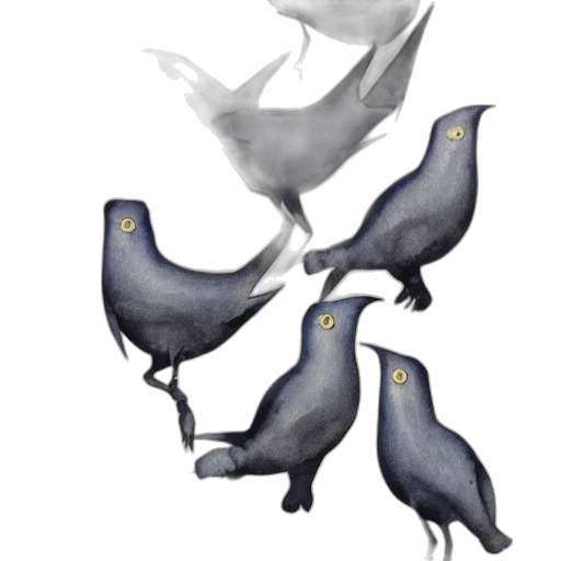 crown, animal, concept art, watercolor transparent PNG cut-out
