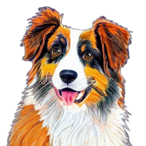 animal, staff, face, watercolor transparent PNG cut-out