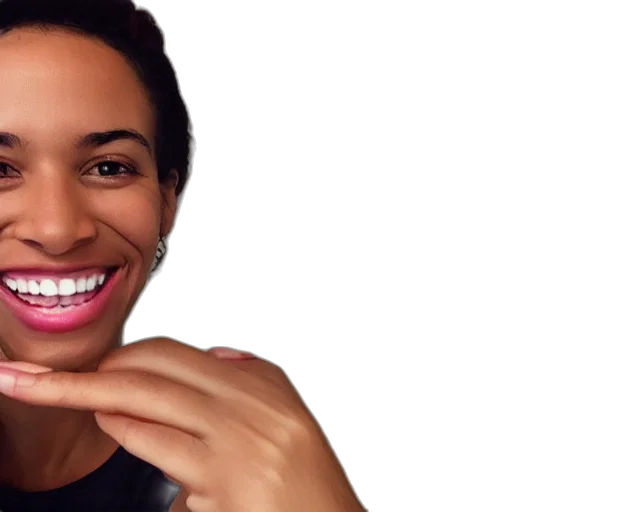 face, jewelry, photorealistic, mouth transparent PNG cut-out
