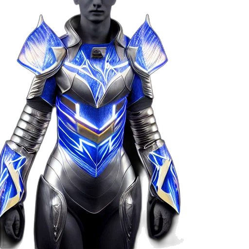 concept art, 3d render, fantasy art, cyberpunk transparent PNG cut-out