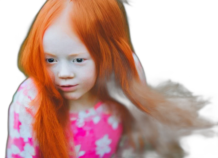 hair, creature, dress, robot transparent PNG cut-out