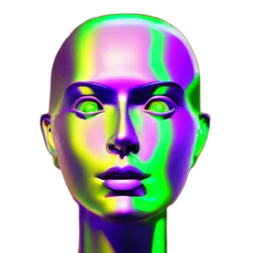 face, mask, robot, jewelry transparent PNG cut-out