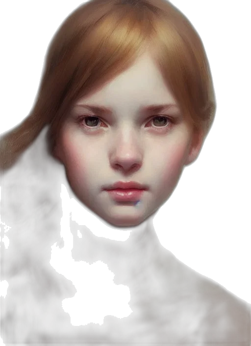 face, mask, creature, hair transparent PNG cut-out