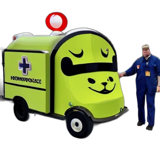staff, robot, car, weapon transparent PNG cut-out