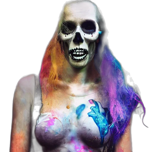 mask, face, dress, creature transparent PNG cut-out