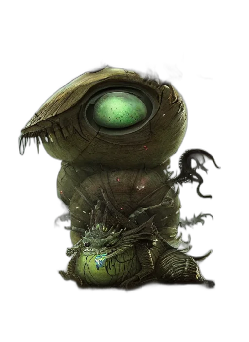 creature, robot, mask, face transparent PNG cut-out