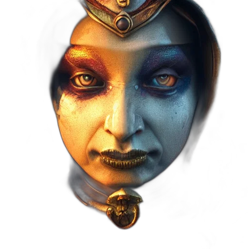 mask, face, jewelry, crown transparent PNG cut-out