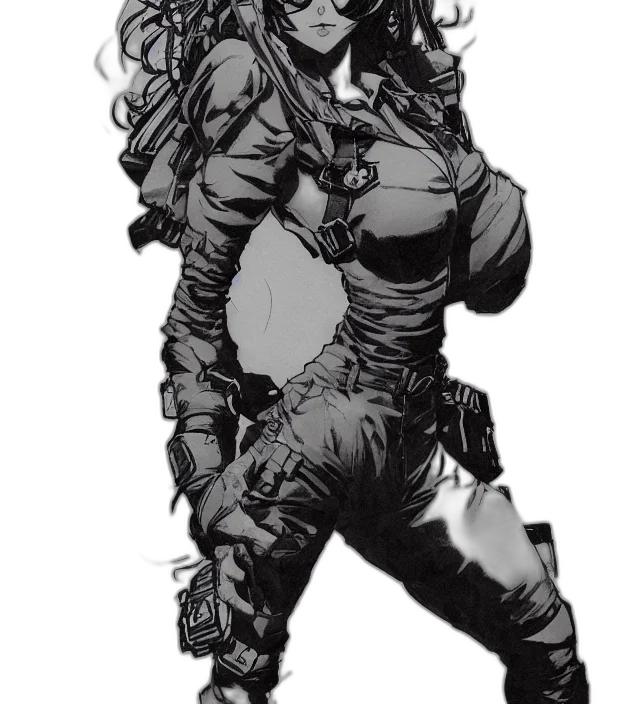 dress, weapon, jacket, staff transparent PNG cut-out