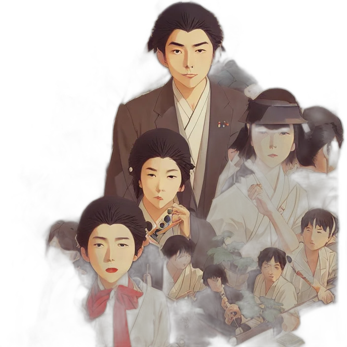 photorealistic, concept art, oil painting, pixel art transparent PNG cut-out