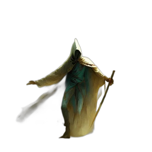 staff, sword, creature, mask transparent PNG cut-out