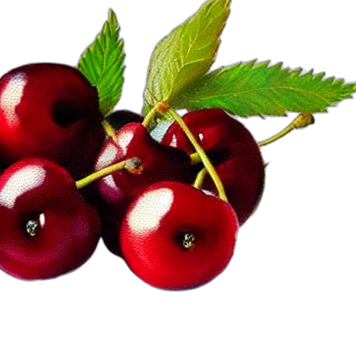 food, photorealistic, red, close transparent PNG cut-out