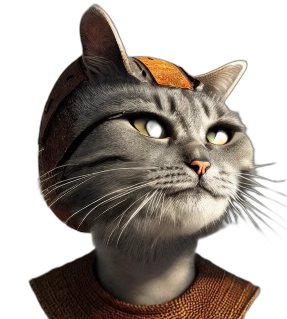 staff, animal, crown, face transparent PNG cut-out