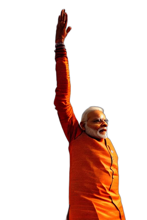 3d render, narendra, modi, dancing transparent PNG cut-out