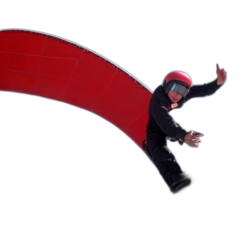 staff, umbrella, hat, 3d render transparent PNG cut-out