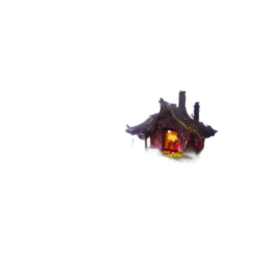 dragon, building, crown, staff transparent PNG cut-out