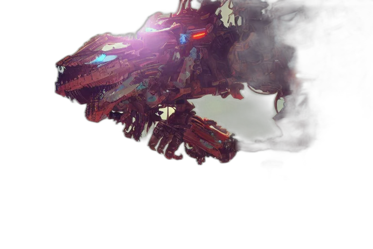 dragon, creature, weapon, mask transparent PNG cut-out