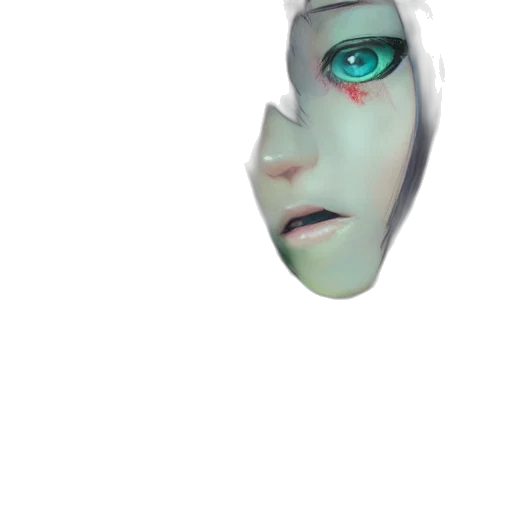 mask, face, robot, creature transparent PNG cut-out