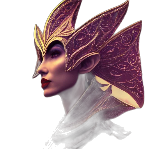 mask, crown, face, staff transparent PNG cut-out