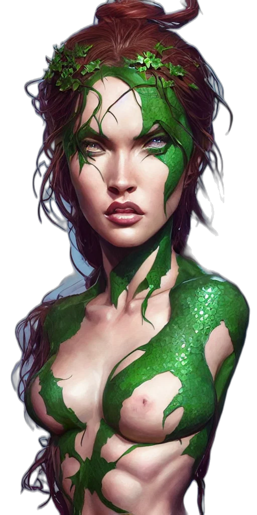 fantasy art, concept art, comic book art, photorealistic transparent PNG cut-out