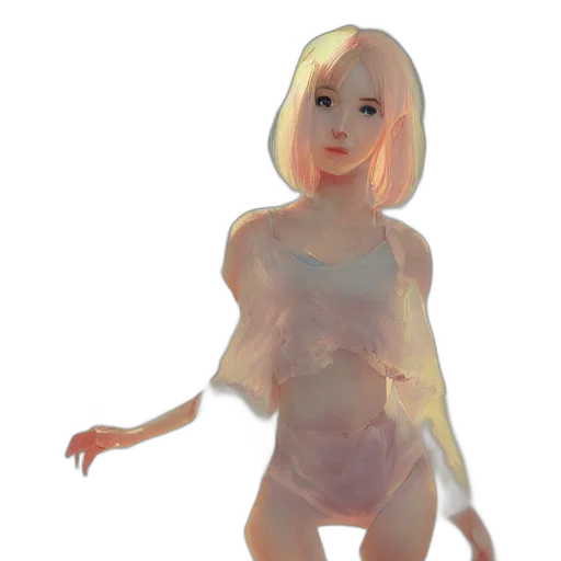 dress, robot, creature, face transparent PNG cut-out