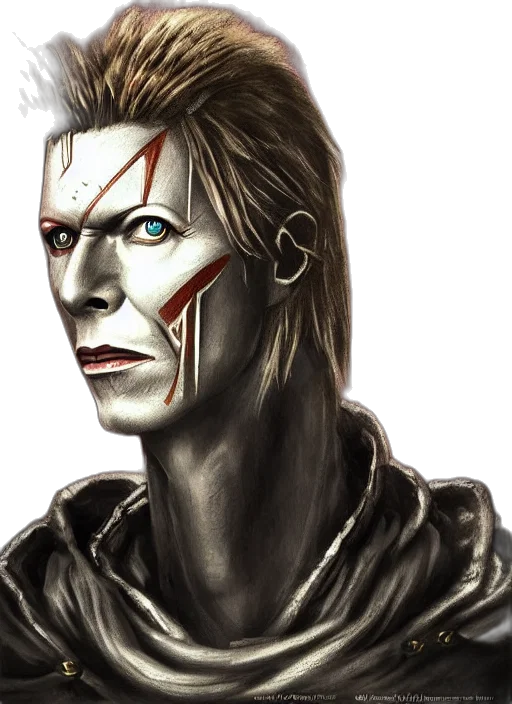 face, fantasy art, concept art, photorealistic transparent PNG cut-out